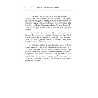 Aimez-vous et laissez-le vous aimer