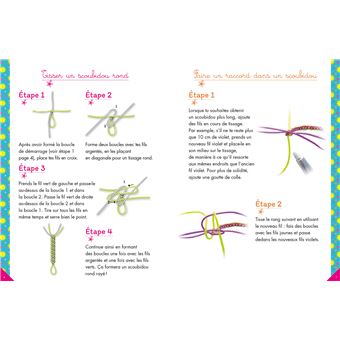 Mes bracelets scoubidous - coffret avec accessoires