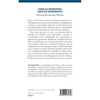 Oser la tradition dans la modernité