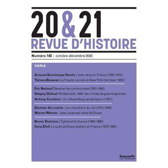 20&21. Revue d'histoire 148