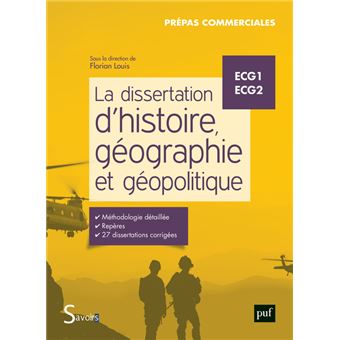 technique dissertation histoire et geographie