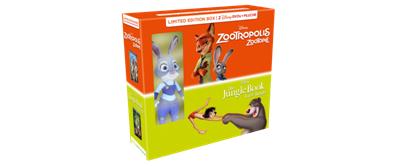 JUNGLE BOOK + ZOOTROPOLIS + PLUCHE-BIL