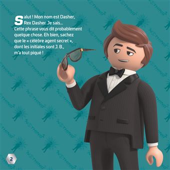 Playmobil - L'espion Rex Dasher