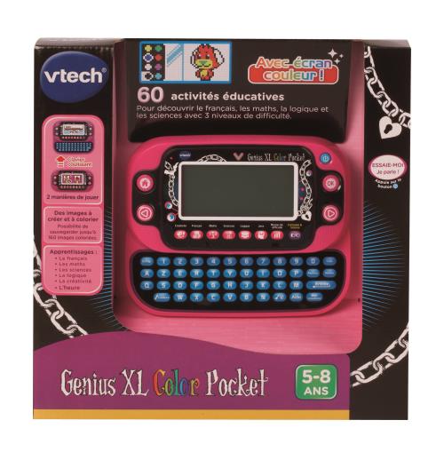 VTECH - Genius XL Color - Tablette Éducative Enfant - Noire