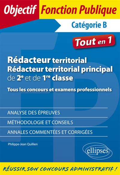 Redacteur territorial redacteur territorial principal de 2e