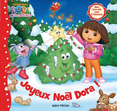 Dora l'exploratrice - Mon livre-Cd avec 2 histoires - Joyeux noël Dora