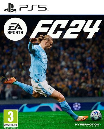 Pochette avant du jeu EA Sports FC 24 Standard Edition PS5