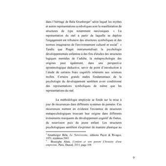 La manifestation de structures métapsychologiques dans des symboliques contextualisées