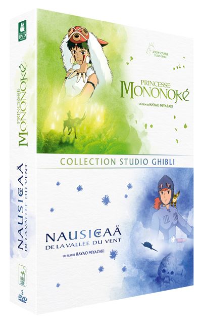 Coffret Princesse Mononoké, Nausicaä de la vallée du vent DVD