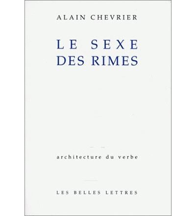 Le Sexe des rimes