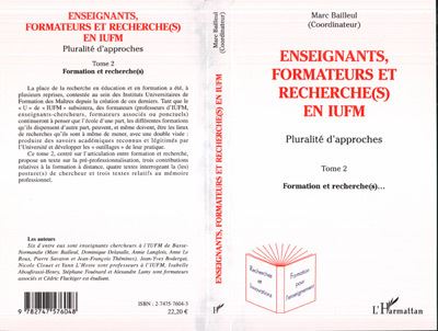 Enseignants, formateurs et recherches en IUFM