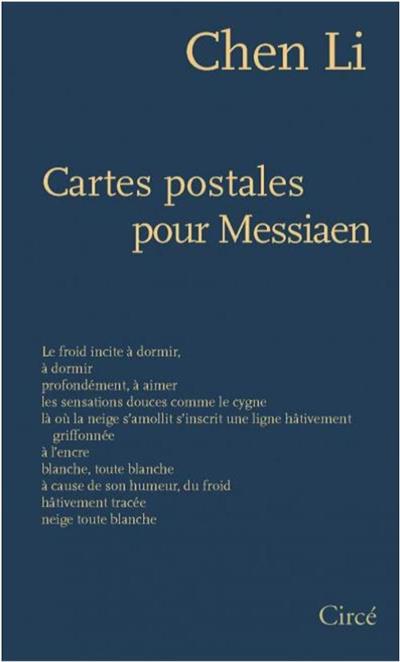 Cartes postales pour messiaen