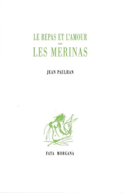 Le Repas et l'Amour Chez les Merinas