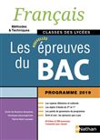 Français - Les épreuves du Bac - Classes des lycées (Français M et T) - Elève - 2019