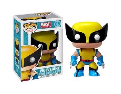 Figurine Funko Pop Marvel Vinyl 05 Wolverine, 9 cm