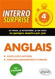 Anglais. Interro Surprise. Classe de 4e