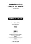 Dans les pas du lynx - fichier pedagogique