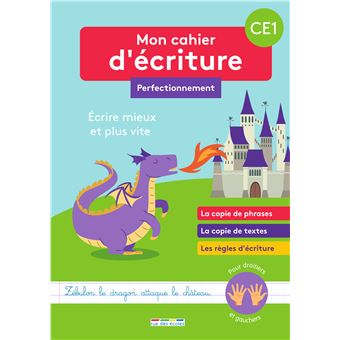 Mon cahier d'écriture CE1 perfectionnement