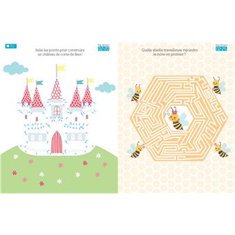 Défis points à relier et labyrinthes