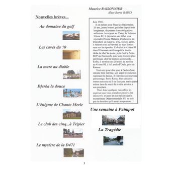 Les Aventures de Boris RAISO