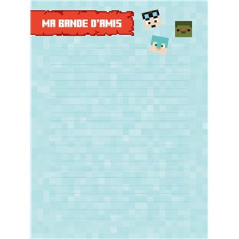 Mon carnet secret   Minecraft
