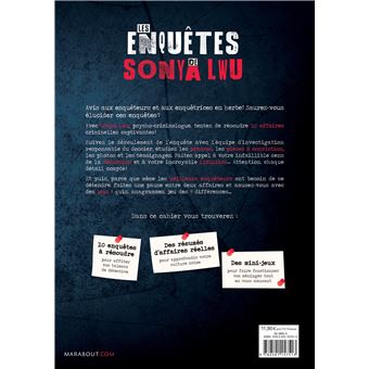 Les enquêtes de Sonya Lwu