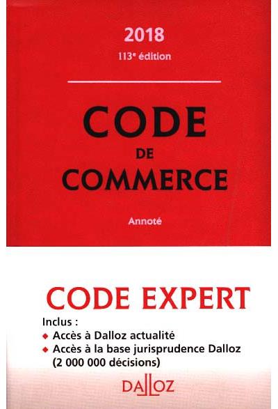 Code de commerce 2018