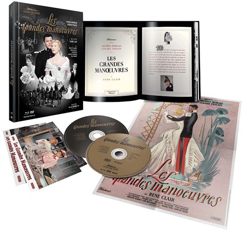 Editions Coin de Mire Les-Grandes-manoeuvres-Edition-Prestige-Limitee-et-Numerotee-Combo-Blu-ray-DVD