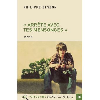 Couverture : Arrête avec tes mensonges