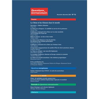 La Chine et les chinois dans le monde