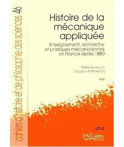 Histoire de la mécanique appliquée