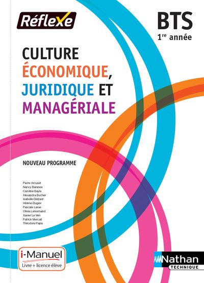 Culture economique juridique et manageriale bts 1:eleve