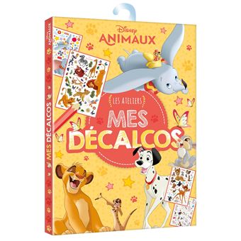 DISNEY ANIMAUX - Pochette Les Ateliers - Mes Décalcos