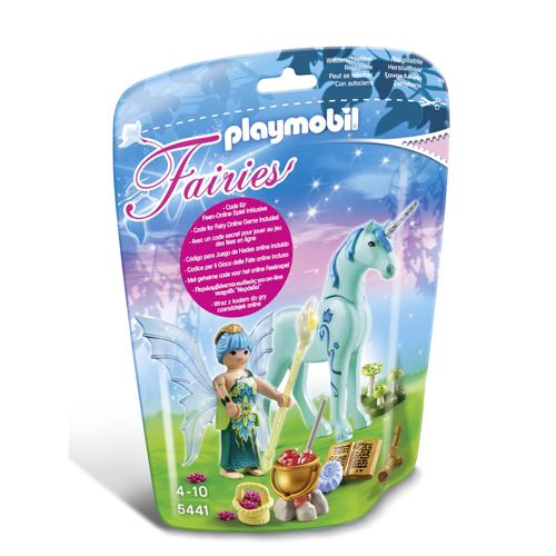 Playmobil Fairies - Fée Healer avec licorne verte - Playmobil - Achat &  prix