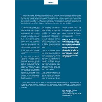 L'humain et l'espace