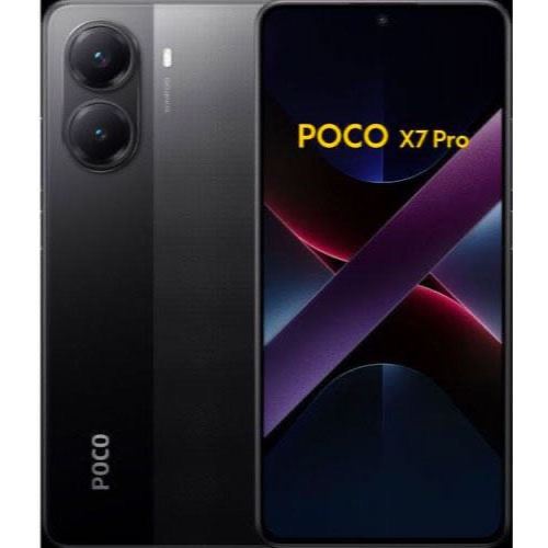 Xiaomi POCO X7 Pro - 5G smartphone - double SIM - RAM 12 Go / Mémoire interne 256 Go - écran OEL - 6.67 - 2712 x 1220 pixels (120 Hz) - 2x caméras arrière 50 MP, 8 MP - front camera 20 MP - noir