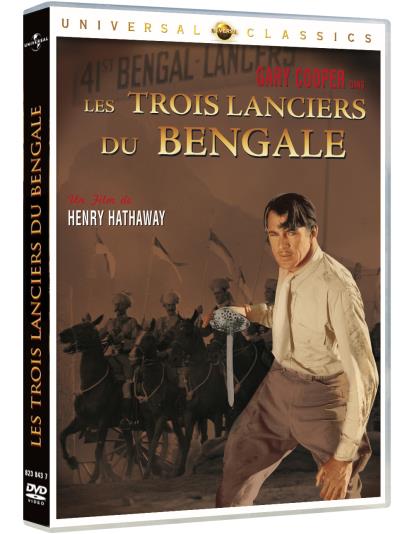 Les Trois Lanciers du Bengale DVD