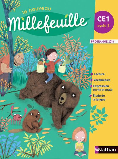 Le nouveau millefeuille manuel CE1 2017