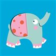 Eléphant Coucou et doudou