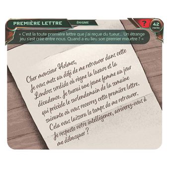 TIMESCAPE SHERLOCK HOLMES - Coffret