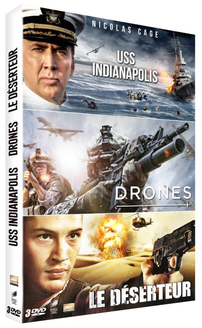 Guerre/coffret/uss indianapolis/drones/le deserteur