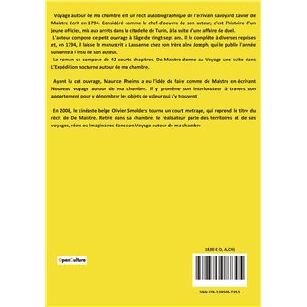 Voyage autour de ma chambre