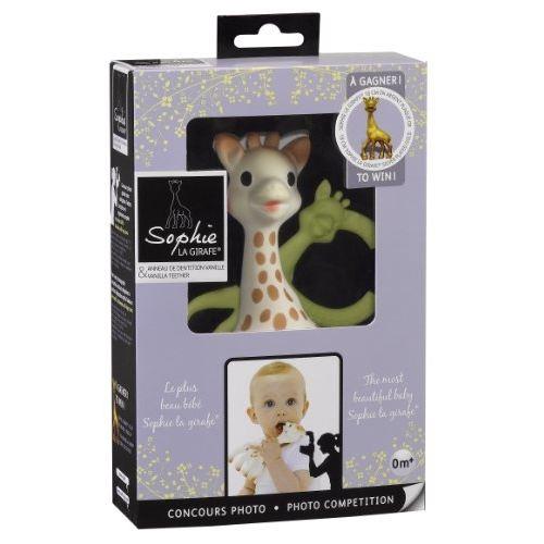 Set regalo Juguete mordedor jirafa Sophie la Girafe + Anillo denticion