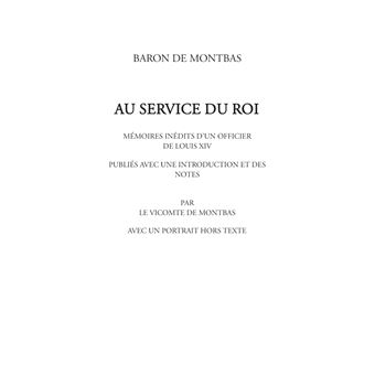 Au service du Roi
