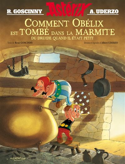 Astérix - Comment Obélix est tombé dans la marmite quand il était petit - René Goscinny - cartonné