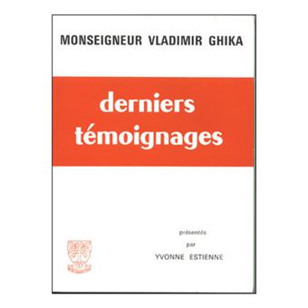 Derniers témoignages