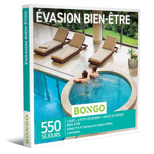 Coffret cadeau BONGO Évasion Bien-être - FR