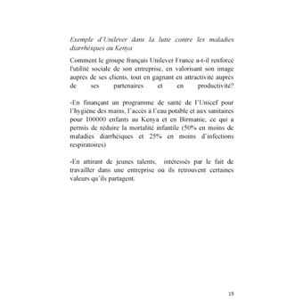 Responsabilité Sociétale des Entreprises (RSE)