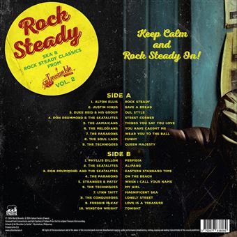Keep On Pushing/Lloyd & Glen〜rocksteady Rock Steady (Classics From Treasure Isle) Volume 2 Vinyle