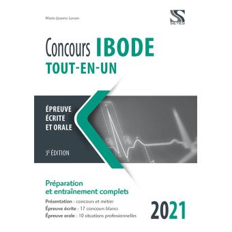 Concours IBODE 2021 Tout-en-un